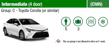 Europcar categorie C