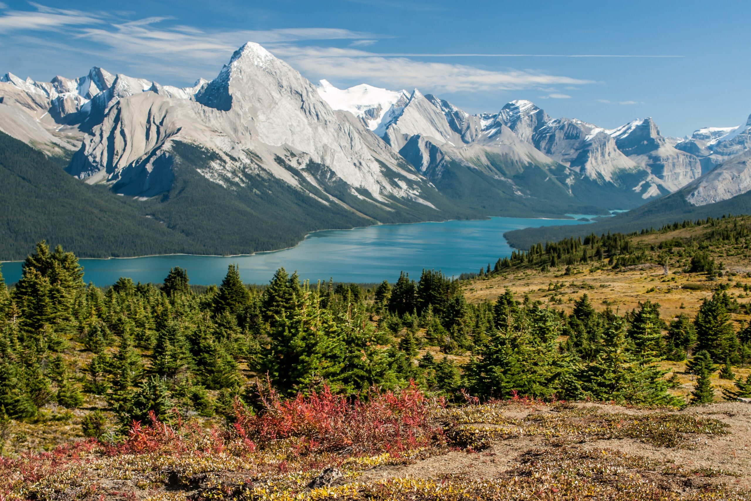 Maligne Lake Jasper National Park Canada