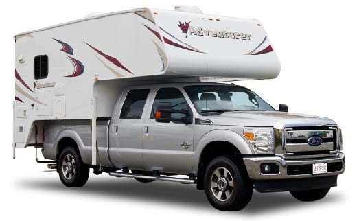 Motorhome Canada type truck camper