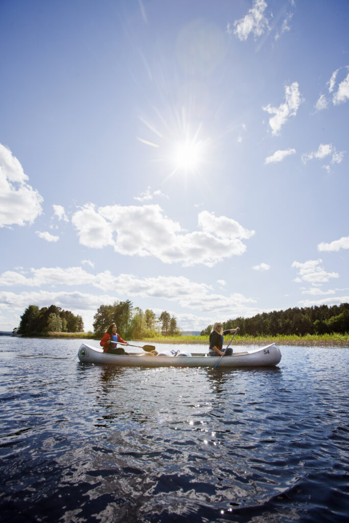 Kanotocht Zweden