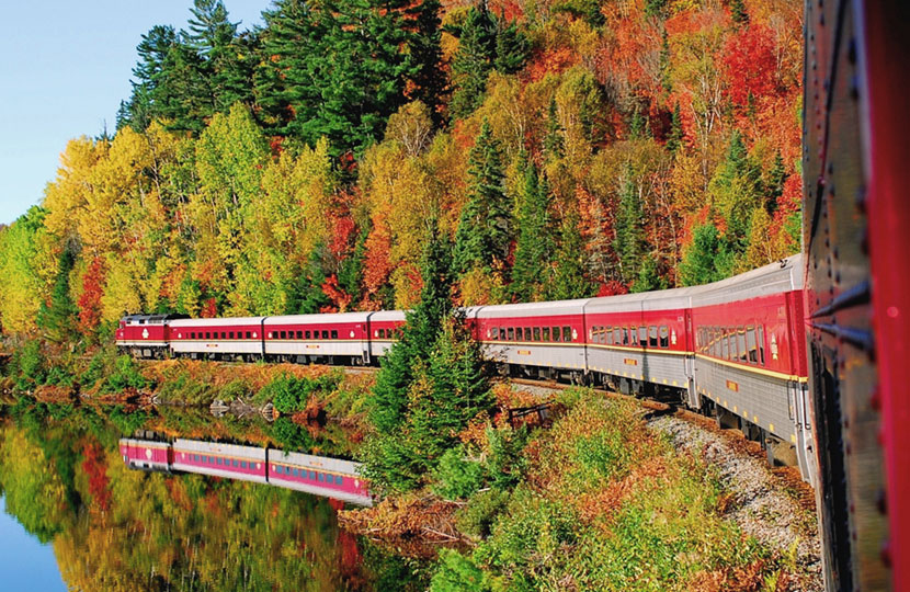 Trein Oost Canada Ontario - herfst (7)