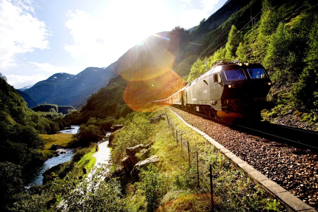 Trein Noorwegen