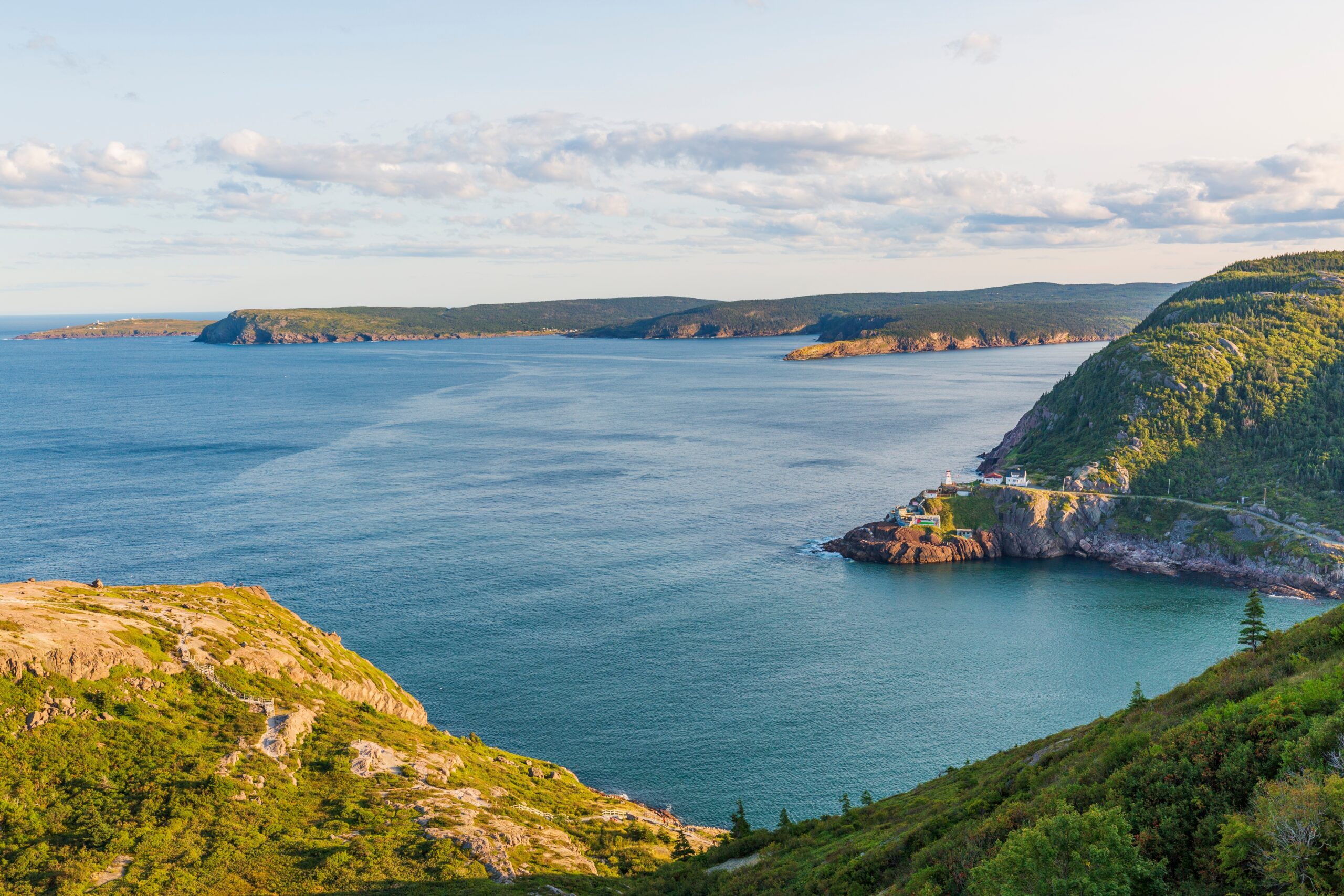 Uitzicht vanaf Signal Hill in St. John's, Newfoundland
