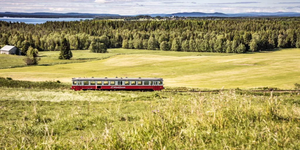 Met de trein door Zweden