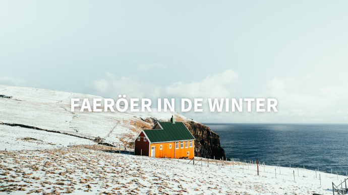 Faeröer in de winter