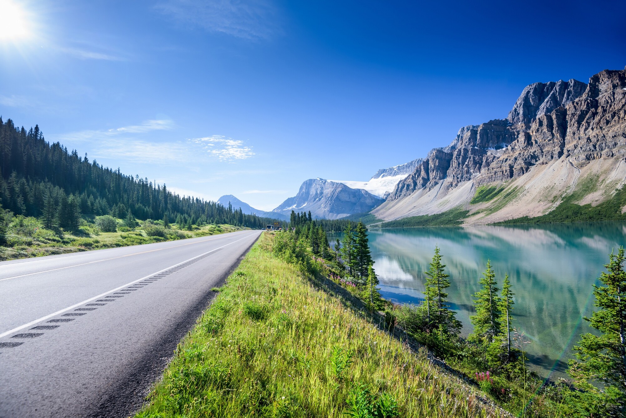 Een roadtrip in Canada over de Icefields Parkway tussen Banff National Park en Jasper National Park