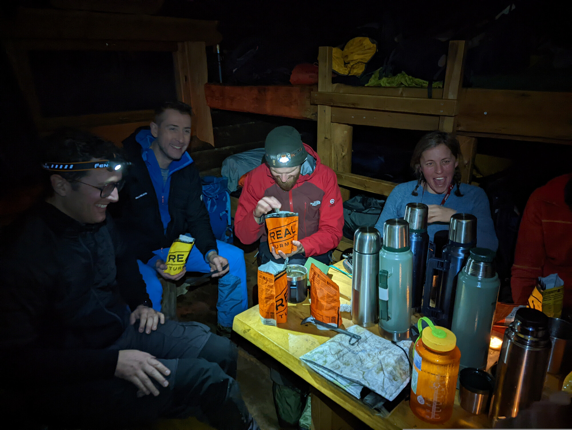 Pulka Trekking Urho Kekkonen Maaltijd Meerdaagse tochten in Lapland