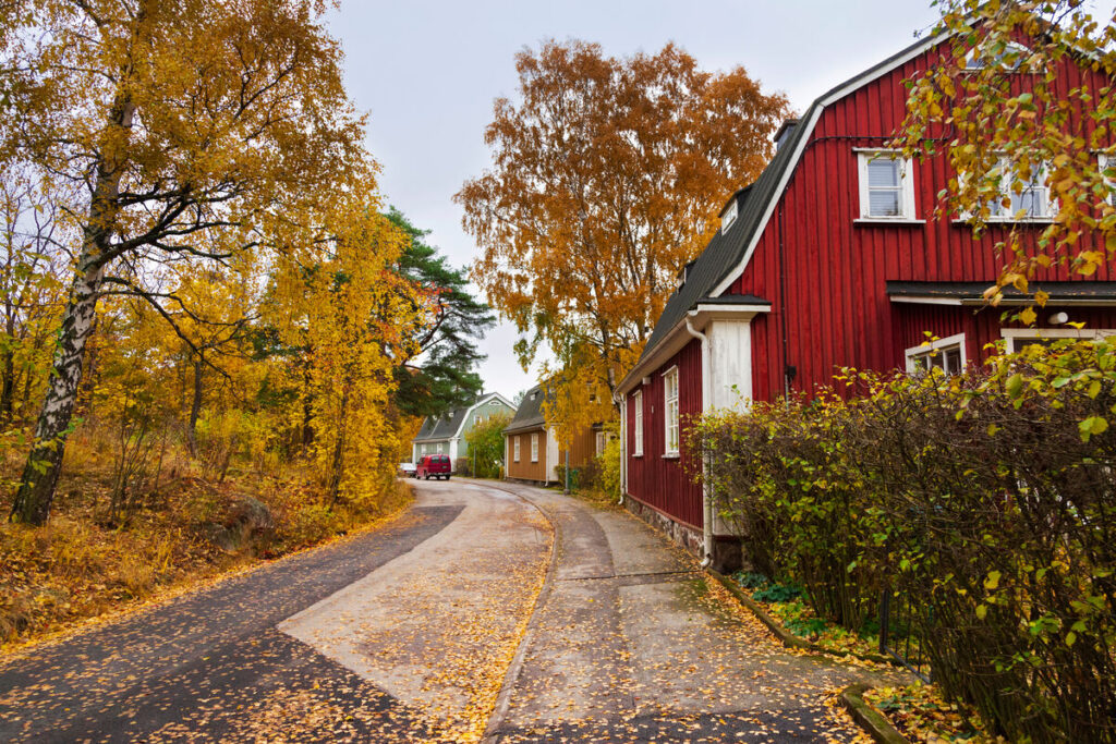 Käpylä Helsinki houten huizen: een groene wijk