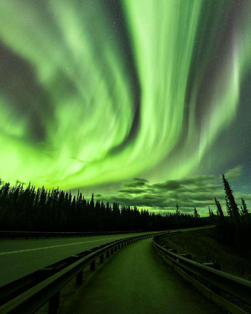 Noorderlicht Alaska herfst