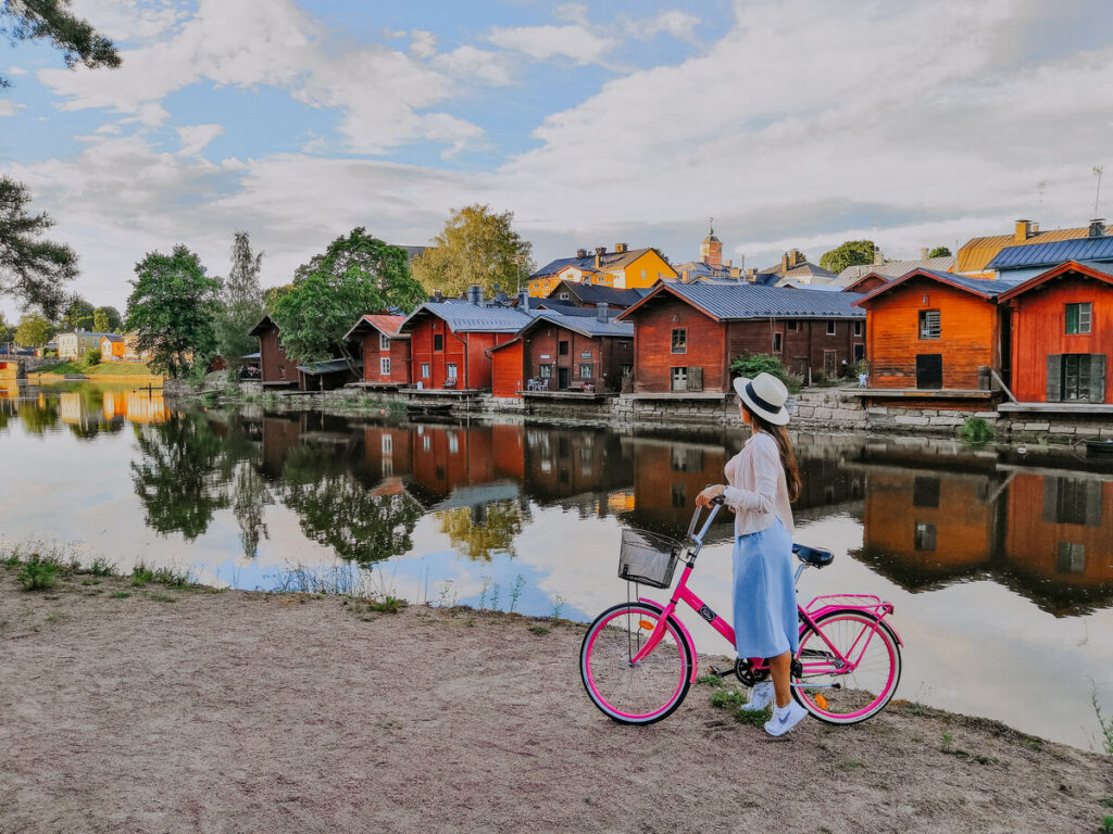 Porvoo houten dorpen in Finland