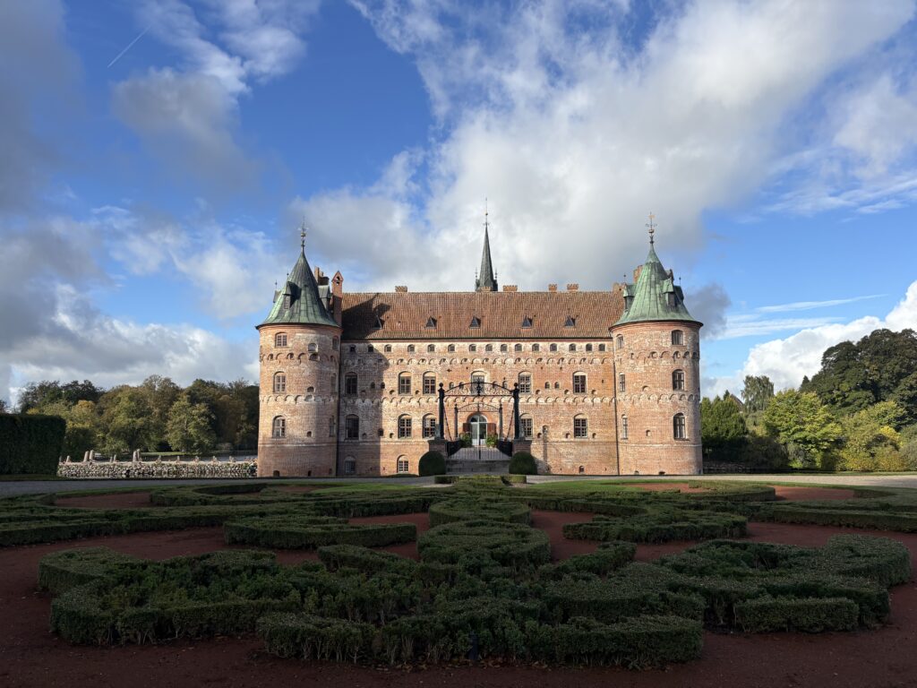 Egeskov Slot in Funen, een van de mooiste kastelen van Denemarken